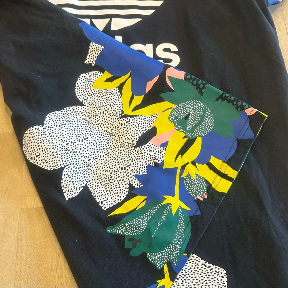 adidas x Her Studio London Large Black Tee Trefoil Logo - Picture 6 of 11